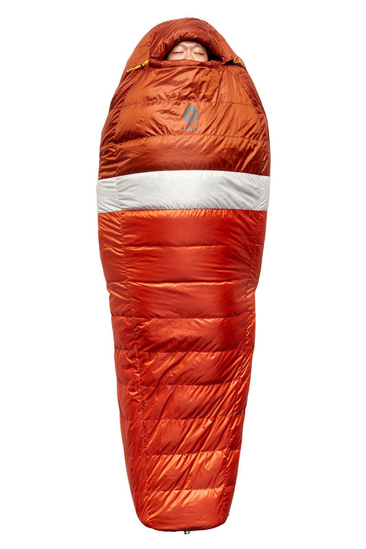 Sierra Designs Get Down 35°F (-3°C) 550-Fill DriDown Sleeping Bag - Long - Red