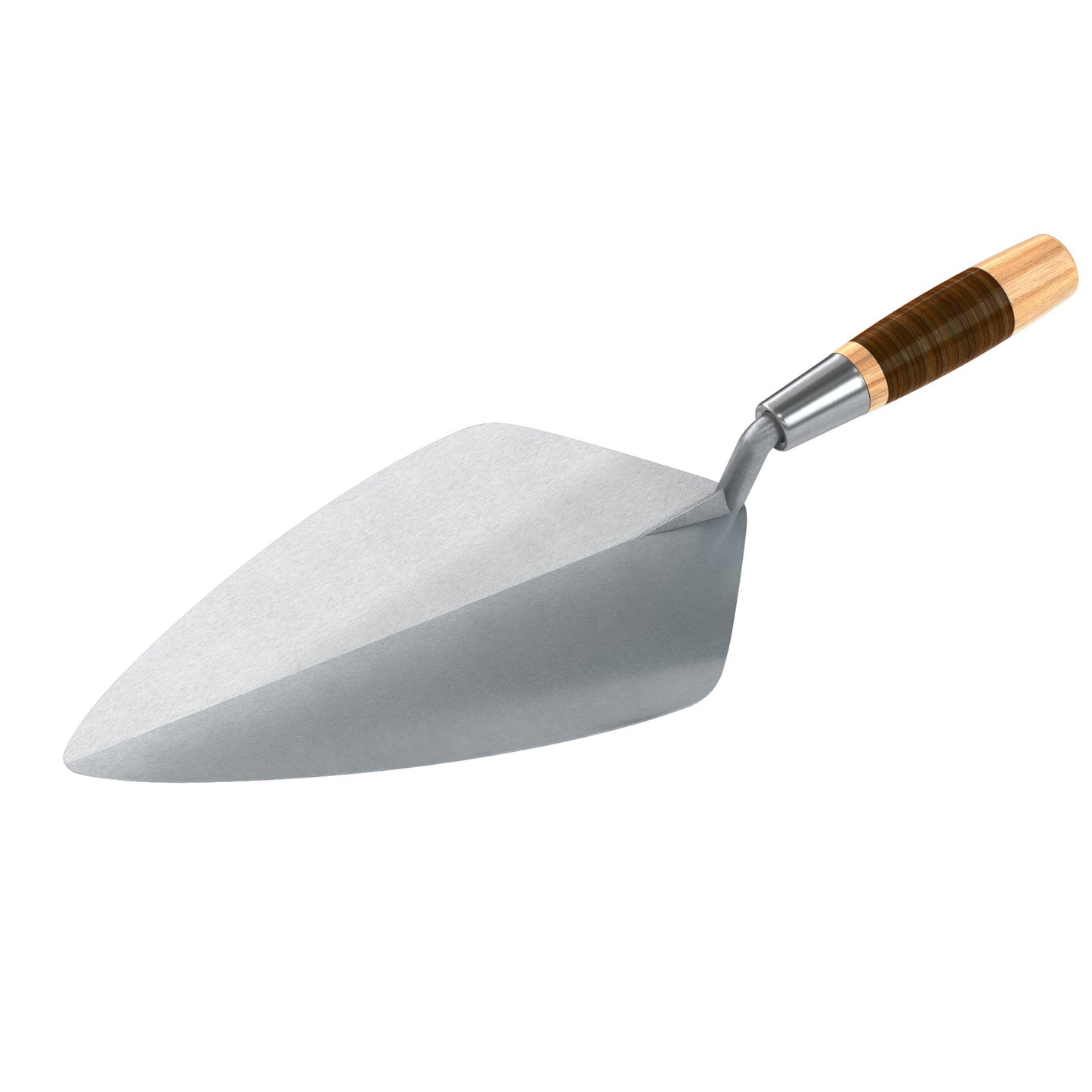 Bon Tool Wide London Brick Trowel - Leather Handle
