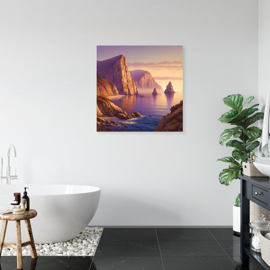 Dawn Cliffs Canvas