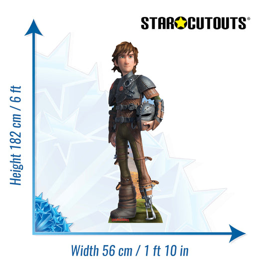 SC732 Hiccup Cardboard Cut Out Height 182cm