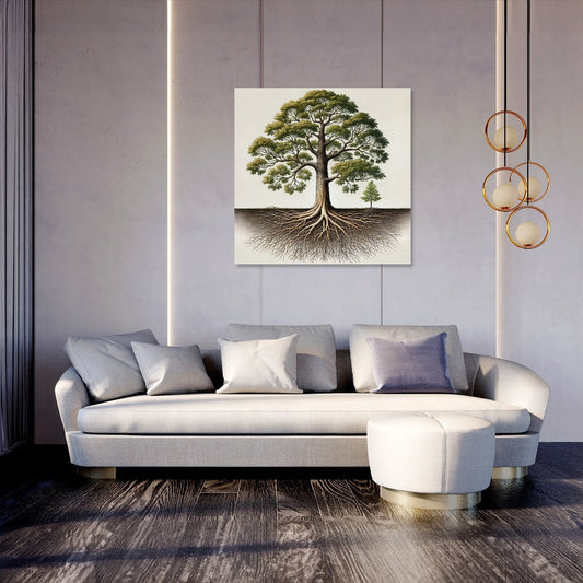 Elegant Tree Botanical Canvas