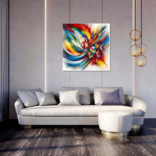 Color Burst Canvas