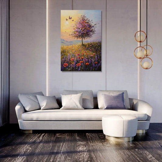 Tranquil Cherry Tree Canvas