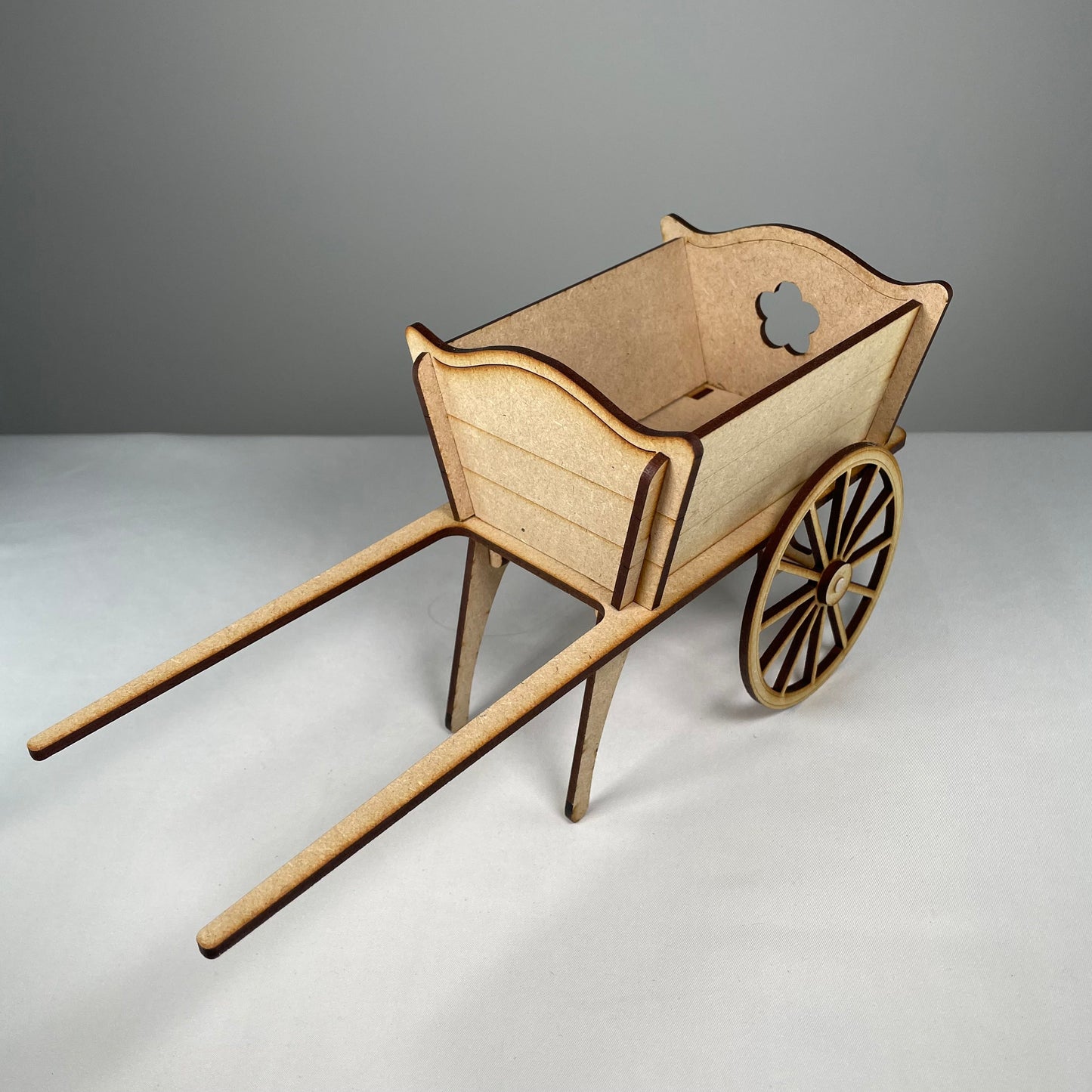 Cart Planter - Flatpack Model Kit By Curious Rabbit ®