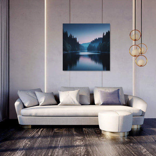 Twilight Lake Canvas