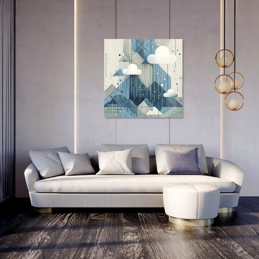 Rainfall Serenity Canvas
