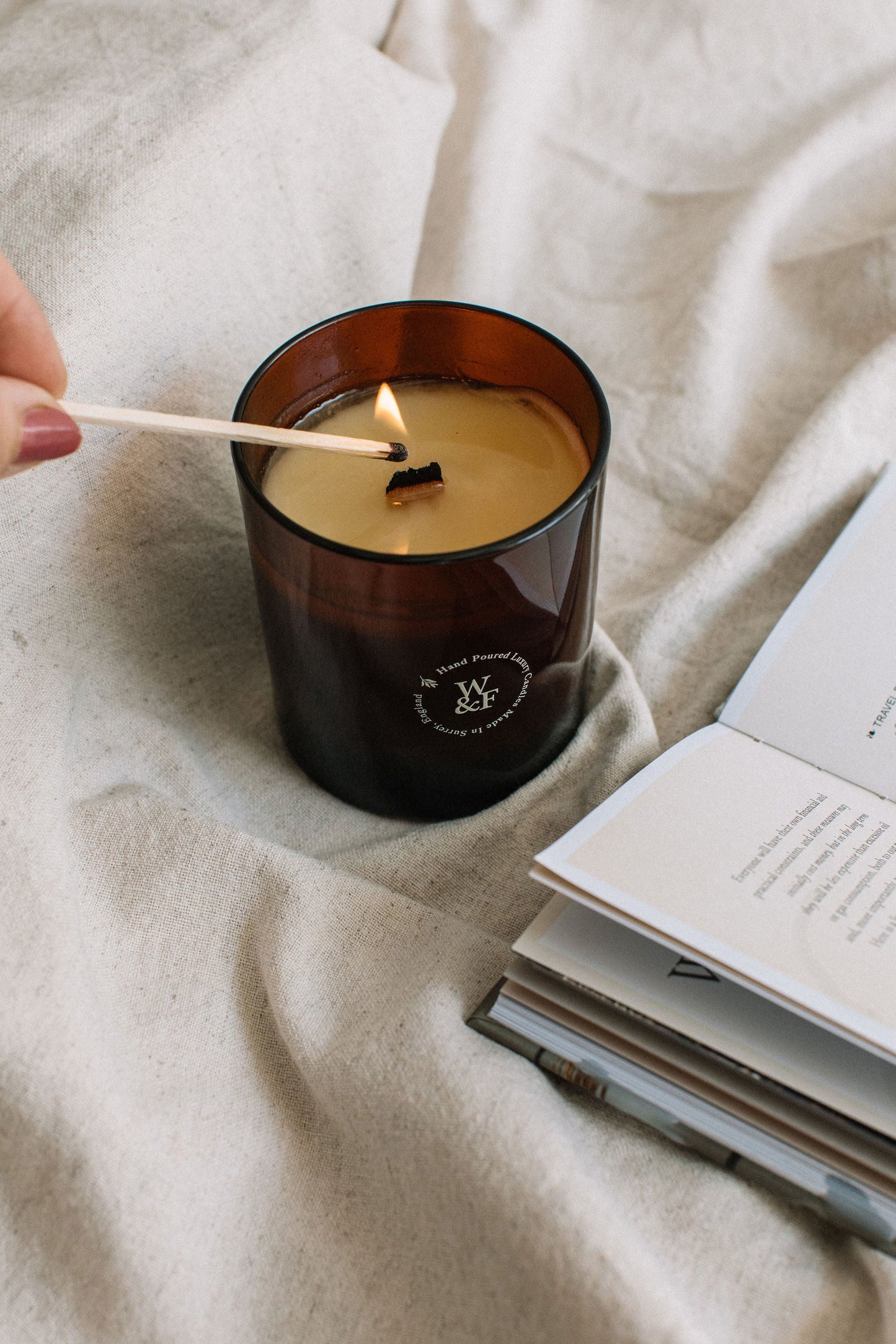 Refill Candle: Fresh Fig Refill - Fig, Jasmine, Bergamot