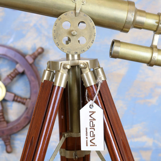 Pirpur Vintage Telescope with Tripod