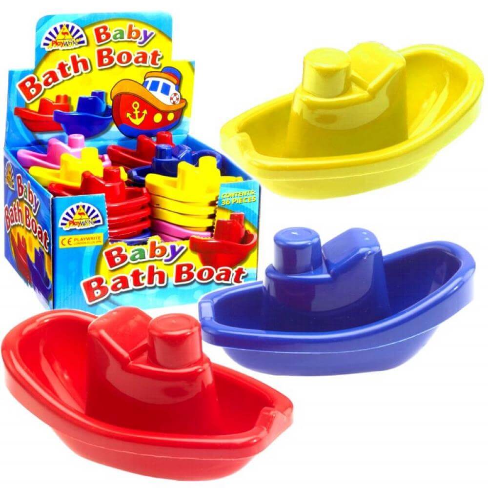 Colourful Floating Baby Bath Boat (single)