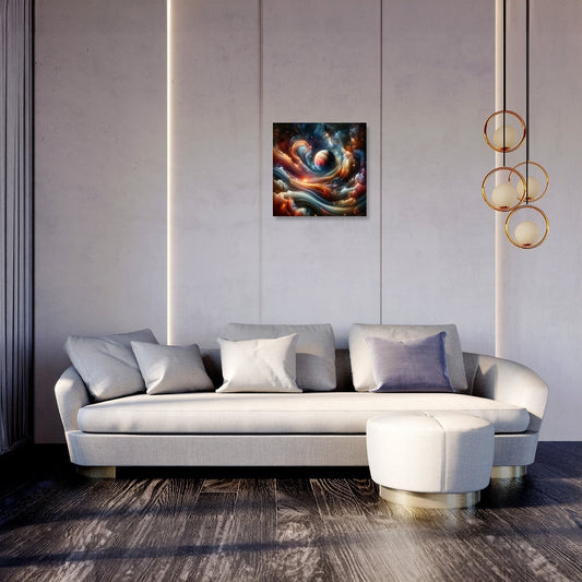 Abstracted Cosmos Canvas