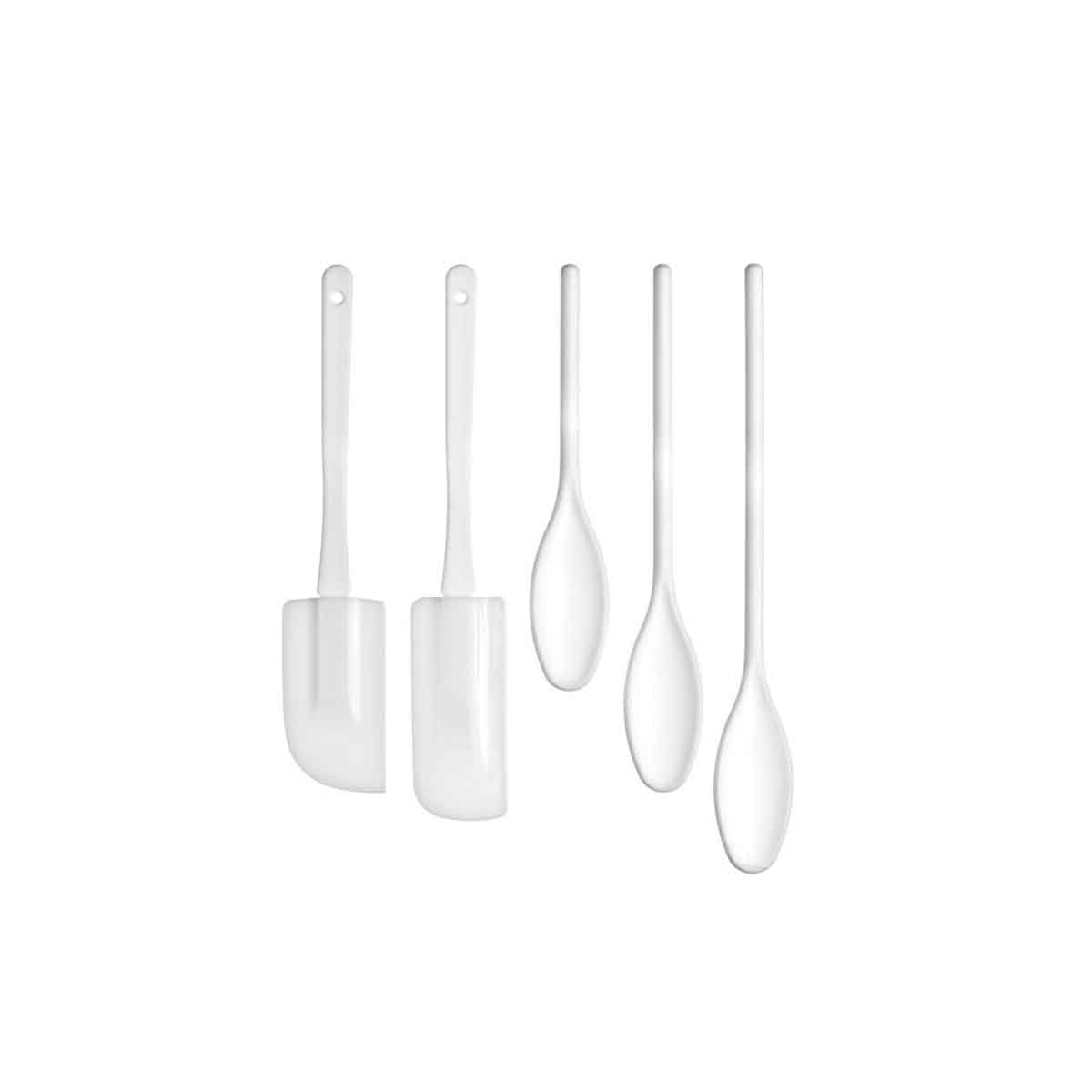 3 Spoons and 2 Spatulas Utensil Set