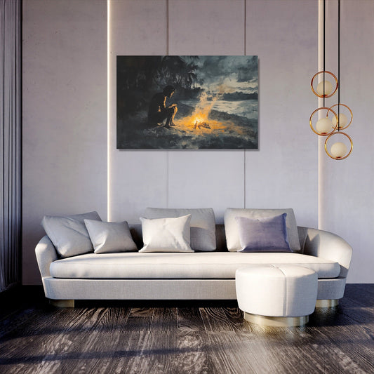 Island Solitude Canvas