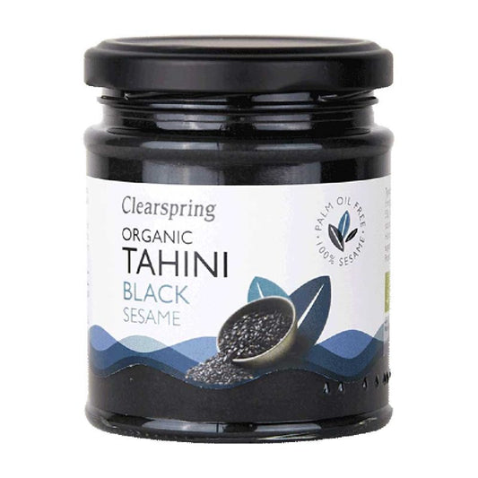 Clearspring Organic Tahini Black Sesame