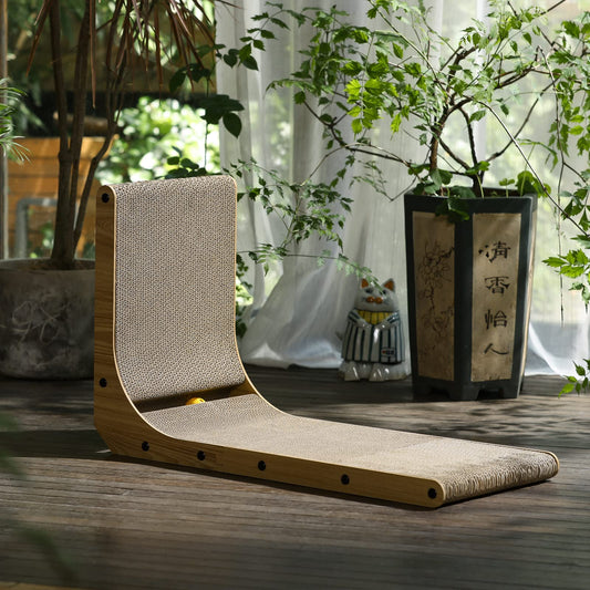FUKUMARU Cat Scratcher, Large L Shape