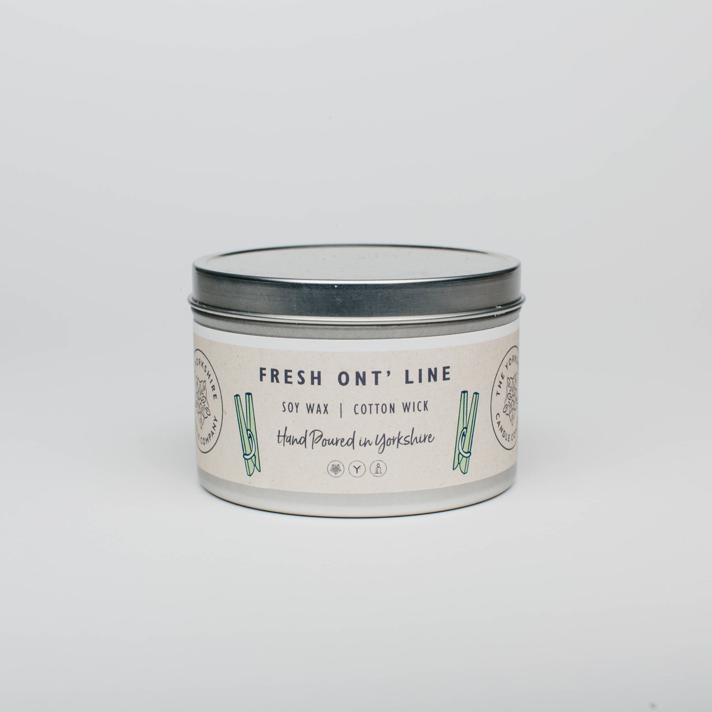 Fresh Ont' Line, Scented Large Tin Candle