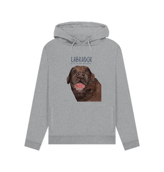 Powered by Snacks: The Chocolate Labrador Hoodie