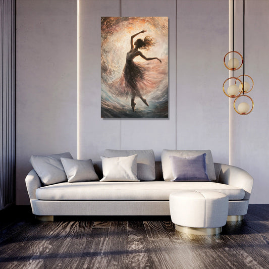 Dancer's Radiance Canvas