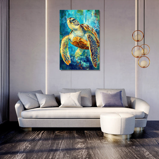 Turtle's Retreat Canvas