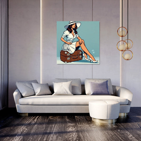 Reflective Voyage Canvas