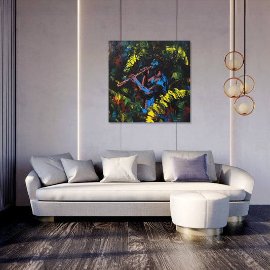 Faun's Serenade Canvas