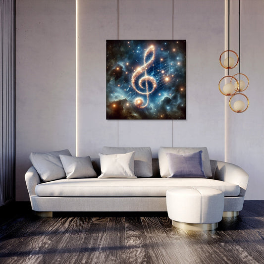 Cosmic Symphony Canvas