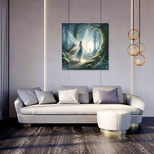 Twilight Guidance Fairy Canvas