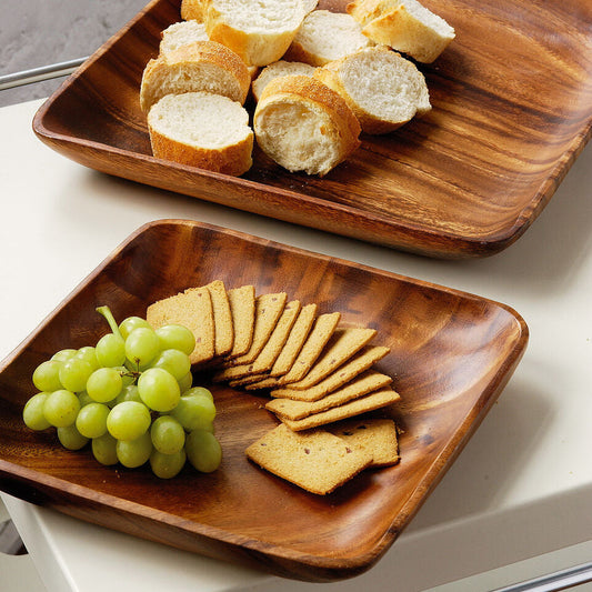 Kora Acacia Curved Sides Serving Platter