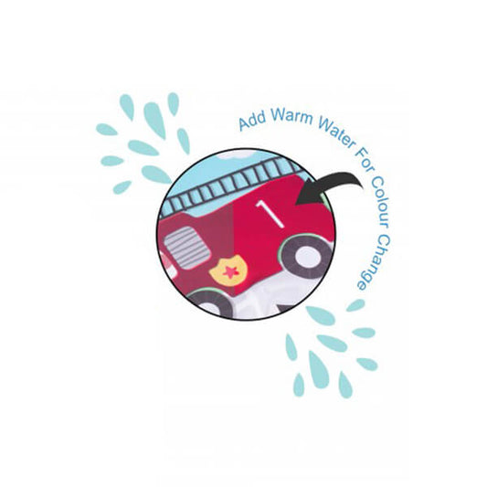 Baby's Fun Colour-Changing Bath Book in 2 Assorted Designs