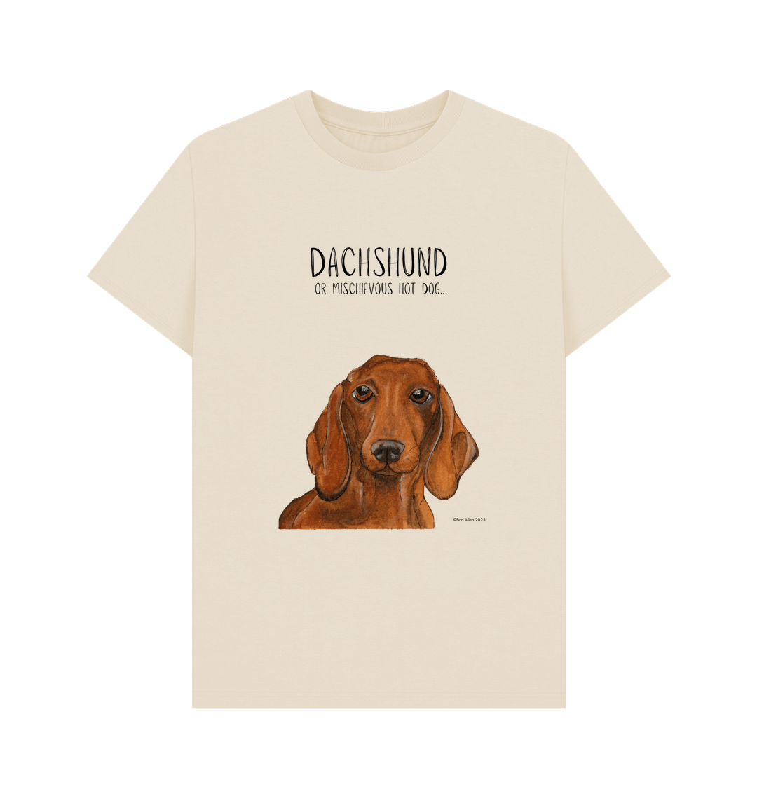 Dachshund Tee – Mischievous Hot Dog Energy!