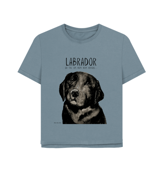 Feed Me Snacks & Compliments: The Black Labrador Tee