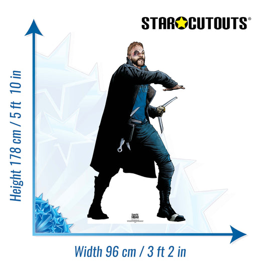 SC898 Captain Boomerang (Suicide Squad) Cardboard Cut Out Height 178cm