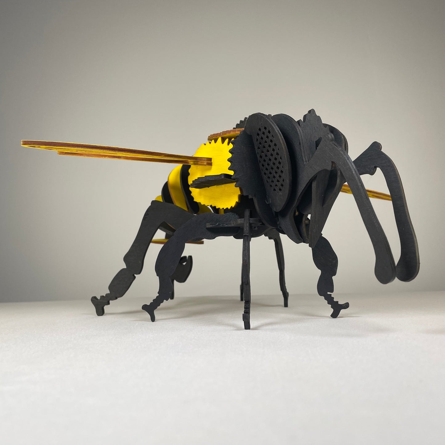 Bee Puzzle - Pre-Built Model by Curious Rabbit ®