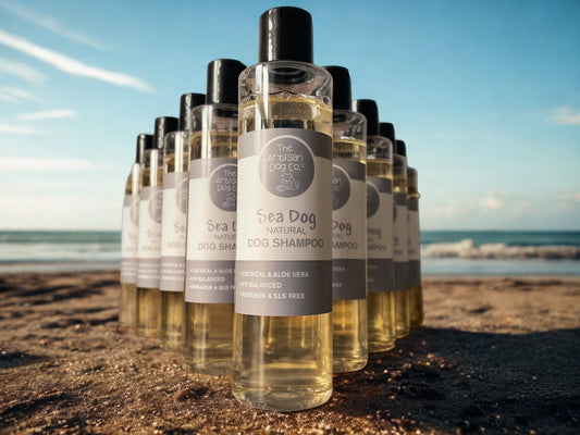 Natural Oatmeal and Aloe Vera Handmade Dog Shampoo
