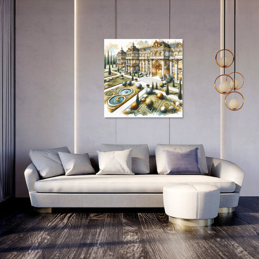 Baroque Minimalist Canvas