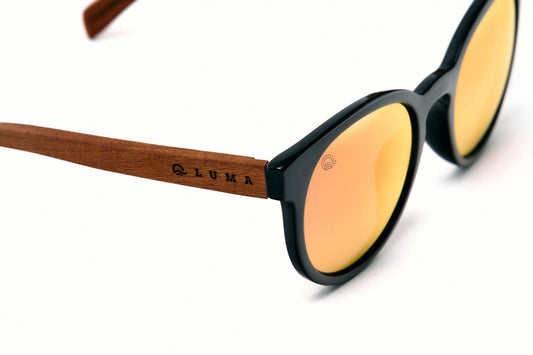 Luma Sunglasses - Tarka - Black/Fire