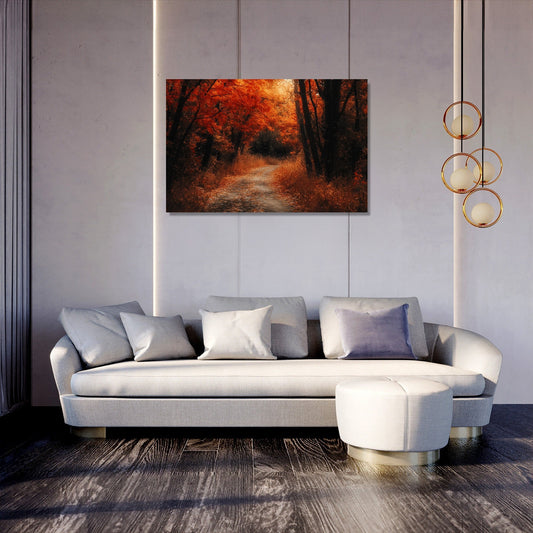 Amber Reverie Canvas