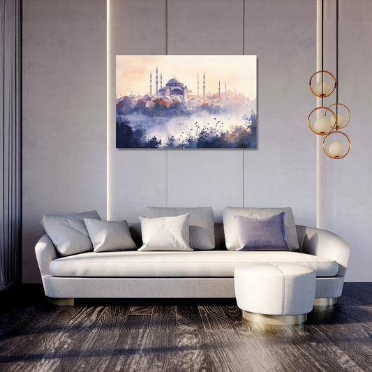 Hagia Sophia Sunrise Canvas