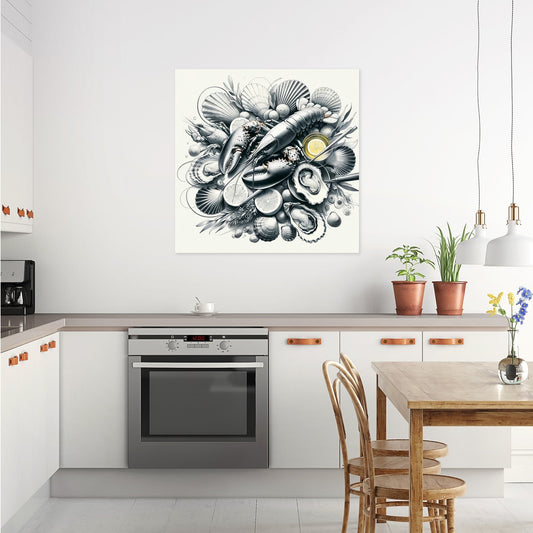 Seafood Symphony Canvas