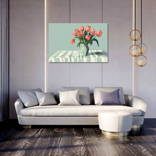Tulip Vase Canvas