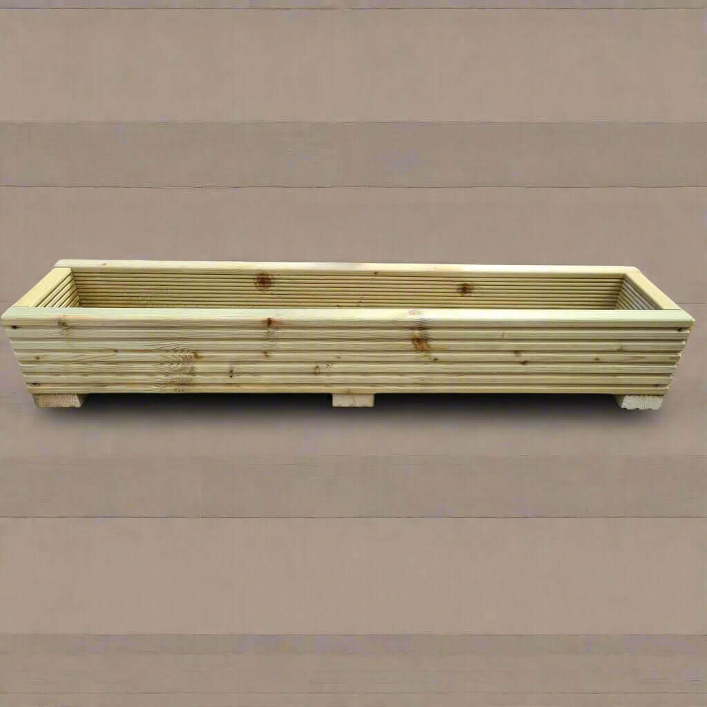 90cm Long Wooden Decking planter 22cm wide