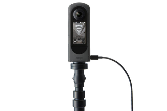 Ricoh Theta X Spherical 4K Ultra HD 360 60MP Camera - Black