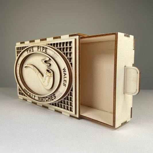 Matchbox (Pipe) - Flatpack Model Kit by Curious Rabbit ®