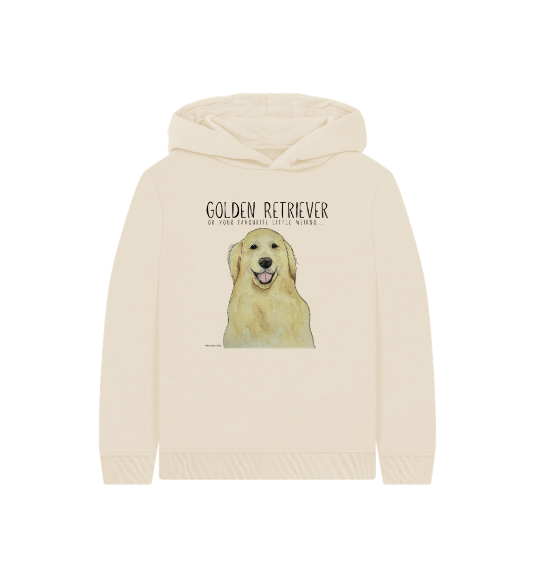 Golden Retriever Kids' Hoodie: For Your Little Weirdo’s Ultimate Adventure!