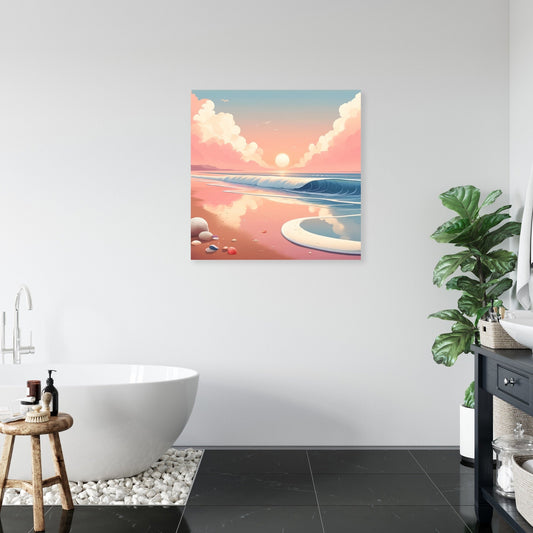 Sunrise Beach Canvas