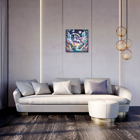 Enchanted Unicorn Magic Canvas