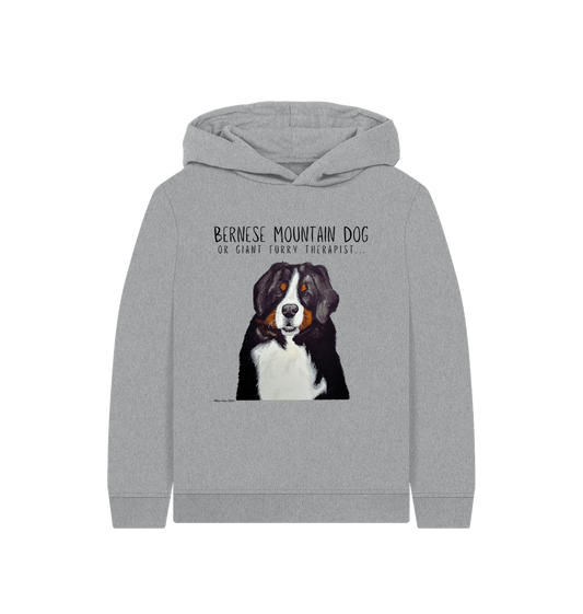 Bernese Mountain Dog Child's Hoodie – Cozy Up with a Giant Furry Therapist!