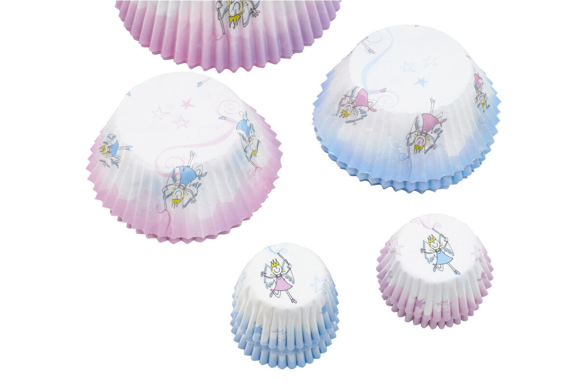 Diva 40 Pieces Large Cupcake Cases | Fairy