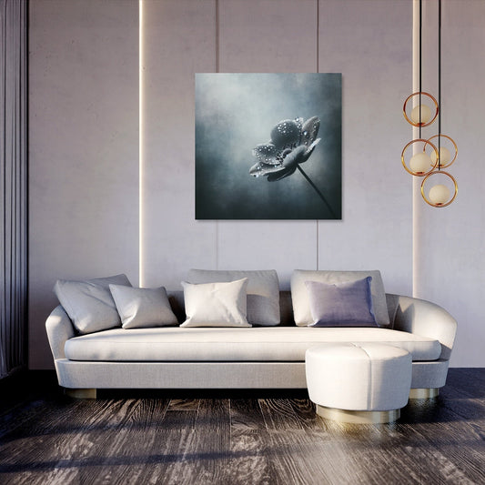 Dew-Kissed Solitude Canvas