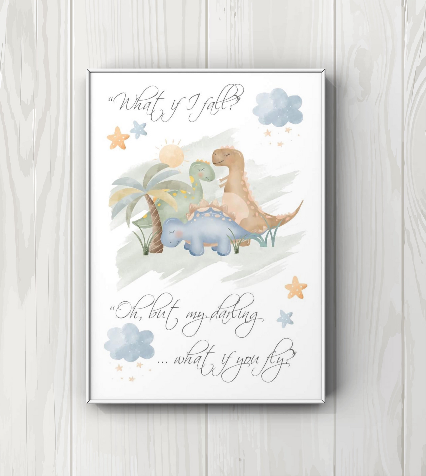 Dinosaur A4 PRINT UNFRAMED