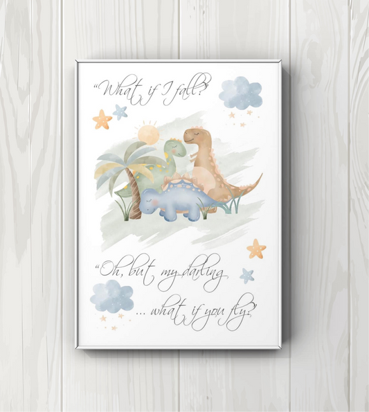 Dinosaur A4 PRINT UNFRAMED